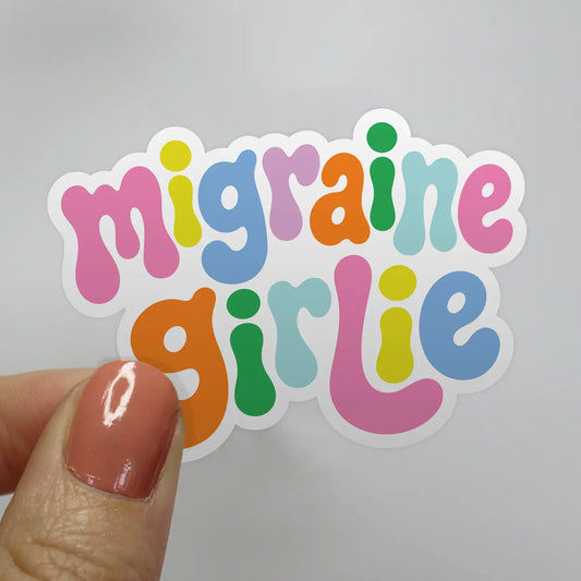 Migraine Girlie Sticker