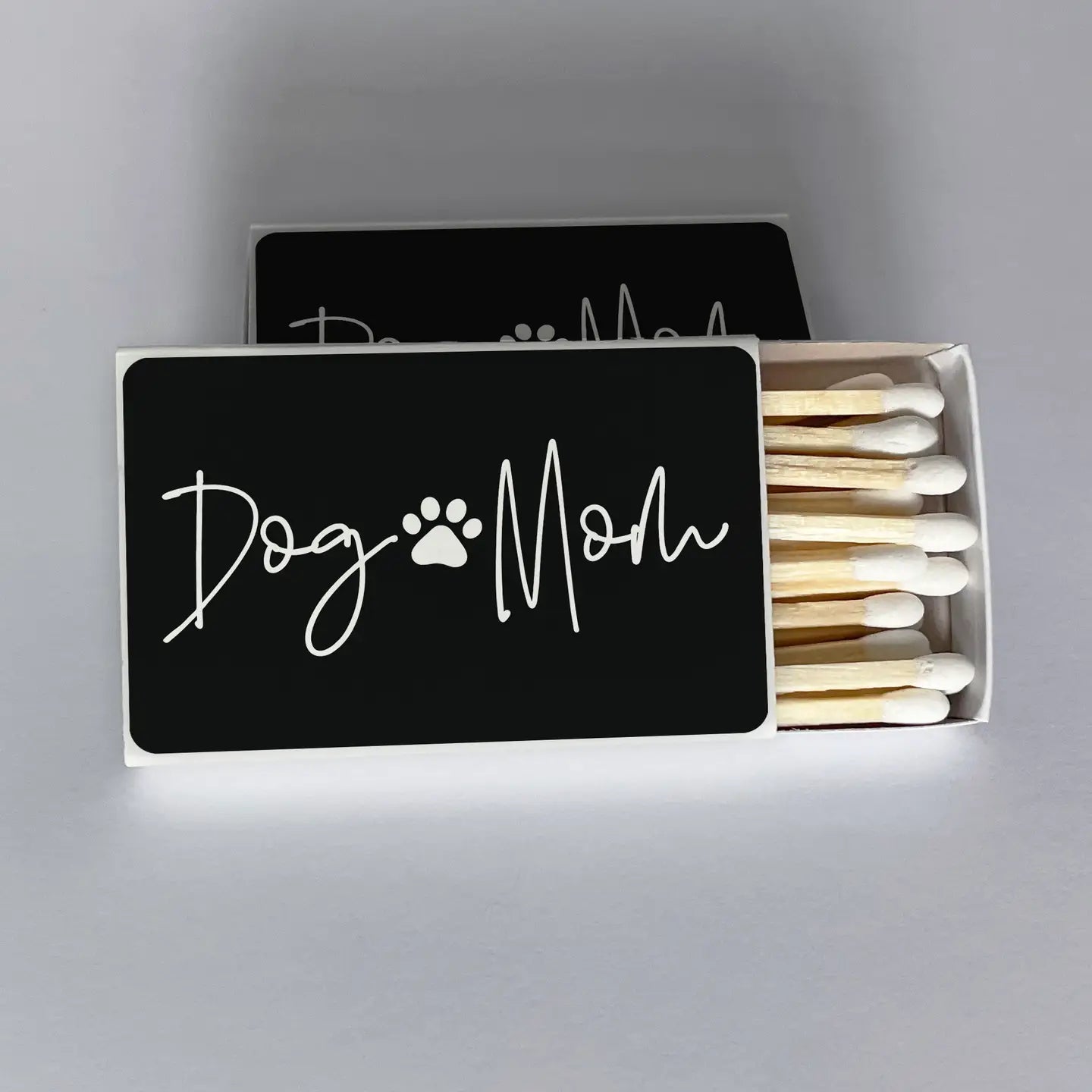 Dog Mom Black Matchbook
