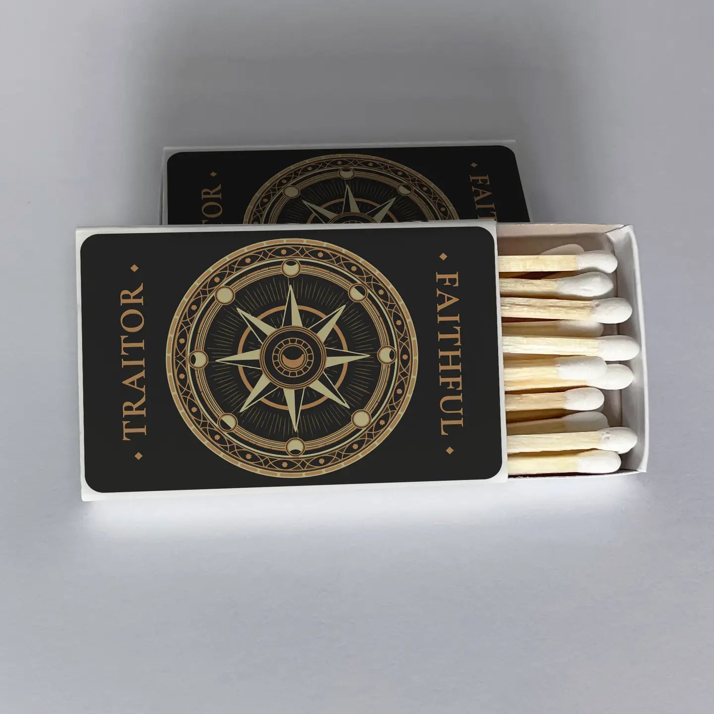 Round Table Traitor Faithful Matchbook