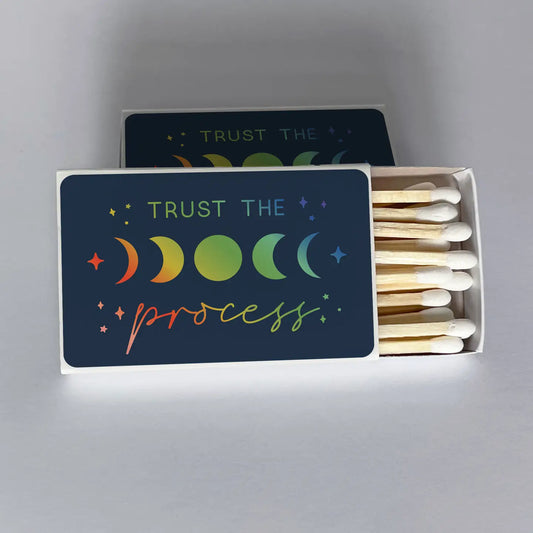 Trust the Process Gradient Moons Matchbook
