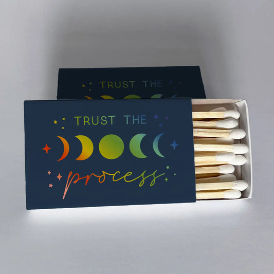 Trust the Process Gradient Moons Matchbook