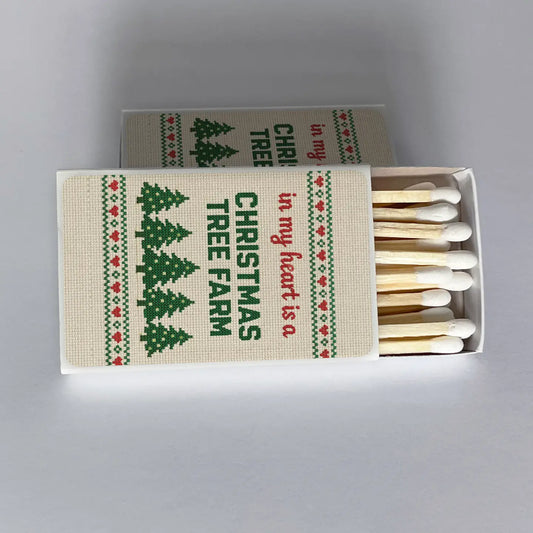 Christmas Tree Farm Taylor Swift Matchbook