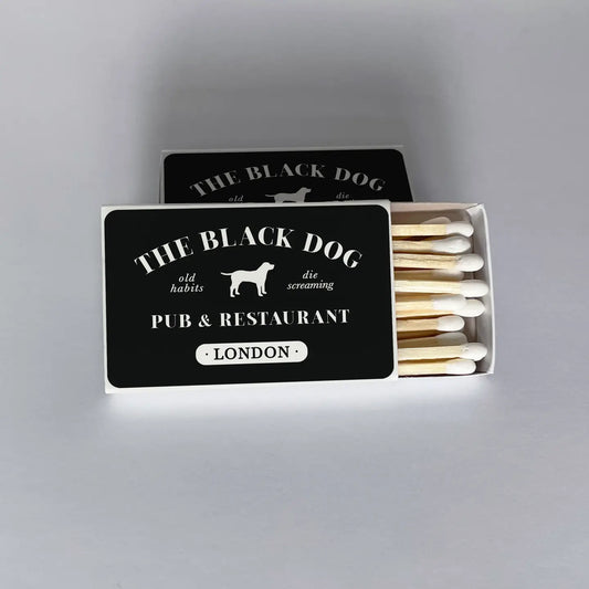 The Black Dog Taylor Swift Matchbook