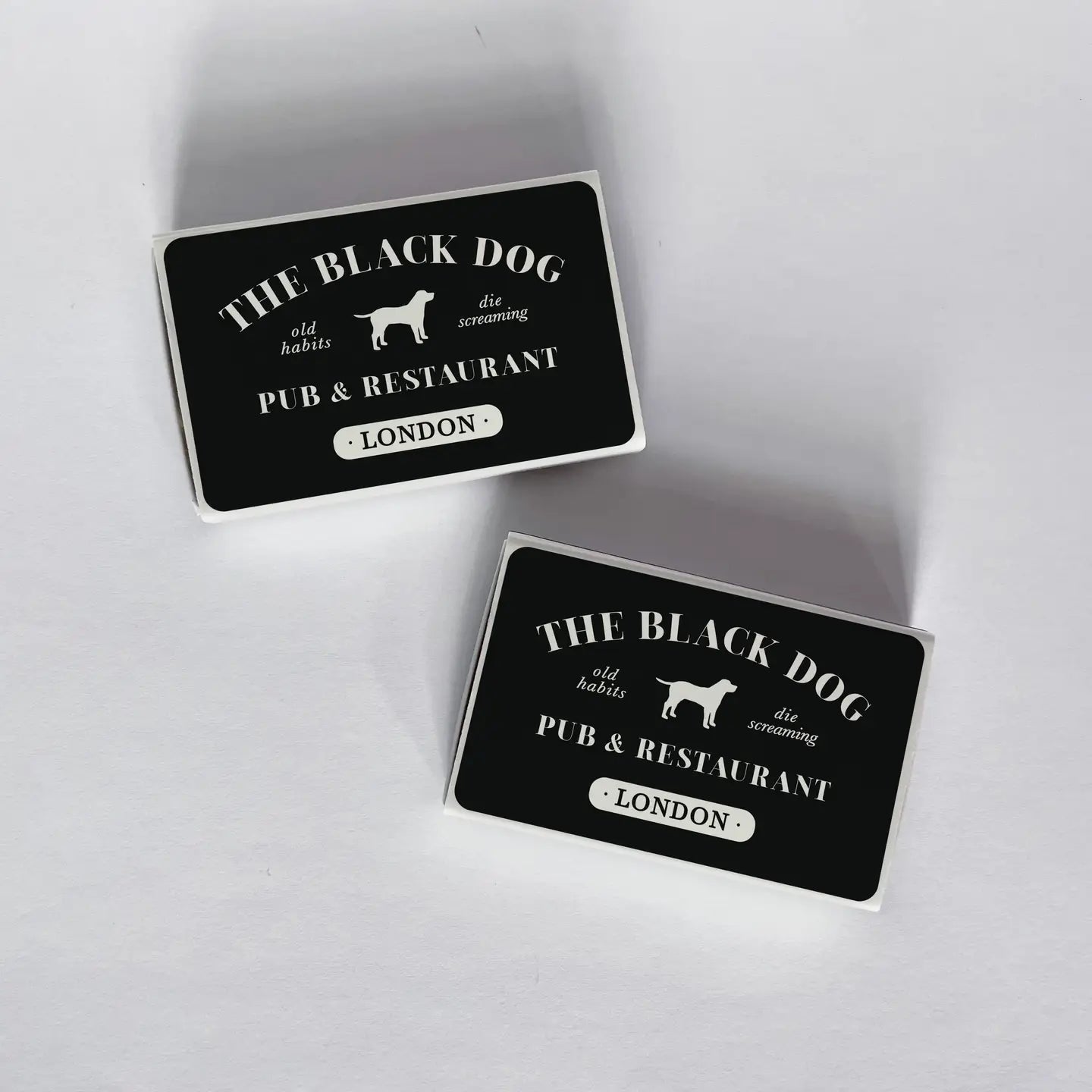 The Black Dog Taylor Swift Matchbook