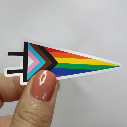 Pride Pennant Flag Sticker