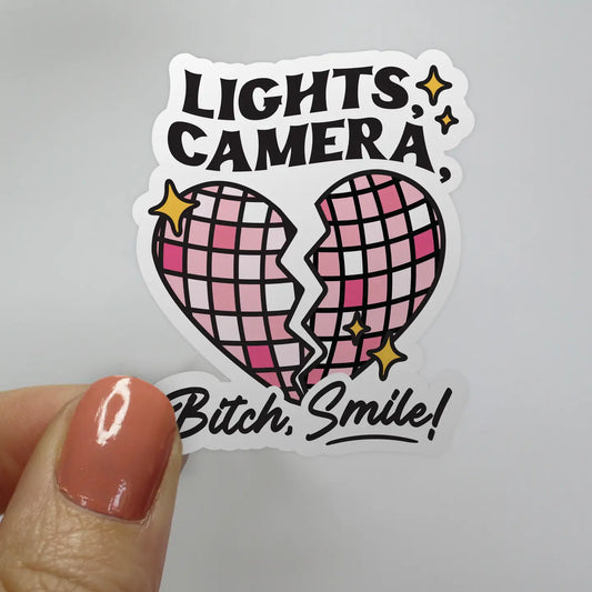 Lights, Camera Taylor Swift Sticker
