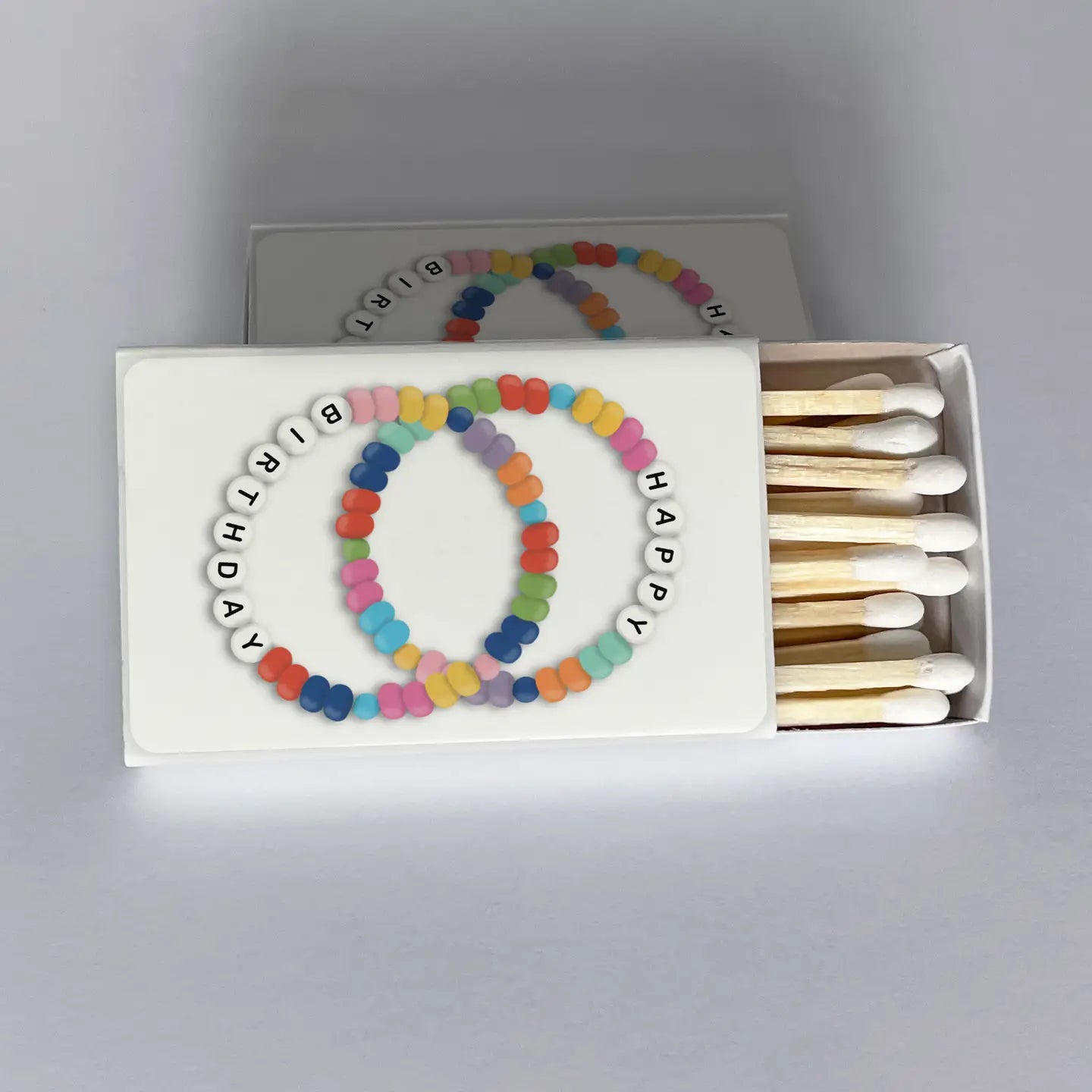 Happy Birthday Friendship Bracelet Matchbook
